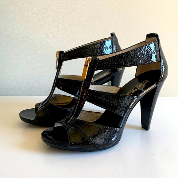 Michael Kors Patent Leather Heels - Picture 1 of 4